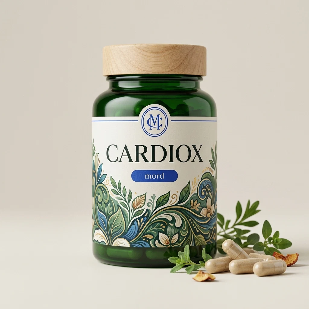 CardioX food supplement 60 capsules bottle